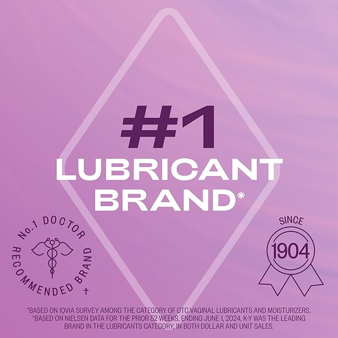 K-Y Personal Lubricant, Liquibeads Vaginal Moisturizer, 6 Bead Inserts and 6 Applicators to Supplement a Woman's Natural Moisture for Comfort and Sex (Packaging May Vary)