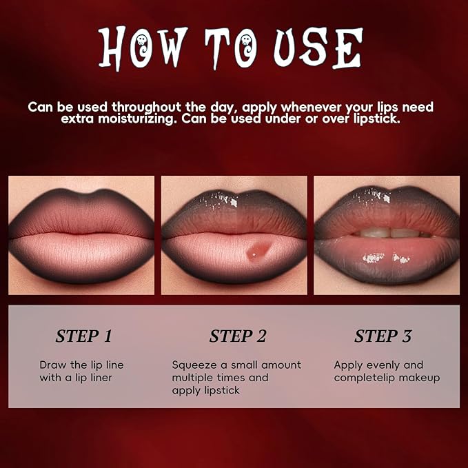 Lip Liner Gloss Set, Purple Plumping Lip Liner Lip Pencil Moisturizing Lightweight Lip Gloss Lip Combo, High Shine Glossy Lip Tint Lip Stain Makeup Long Lasting Lip Contour for Women