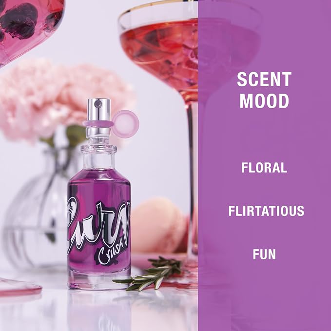 Curve Crush Fine Fragrance Mist for Women, Casual Day or Night Floral Scent, 8 fl oz