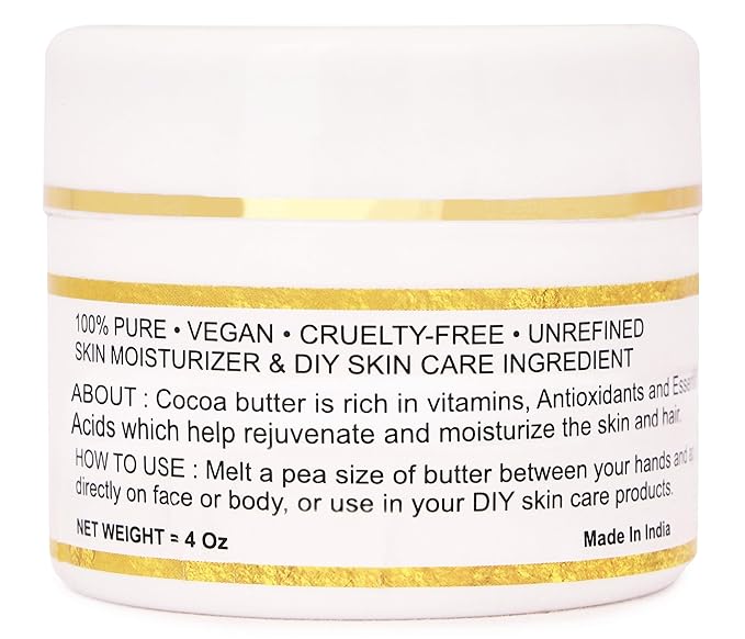 Organic Raw Aloe Vera Butter 100% Pure,Natural & Unrefined| Skin Moisturizer For Face, Body & Hair| 1 LBS/450 GM Ivory / White Grade A | DIY Creams, Balms, Lotions, Soaps| Softens Dry & Tough Skin