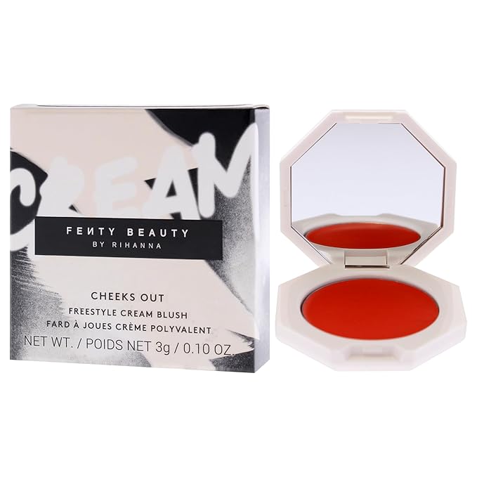 Cheeks Out Freestyle Cream Blush - 12 Big Melons by Fenty Beauty for Women - 0.10 oz Blush