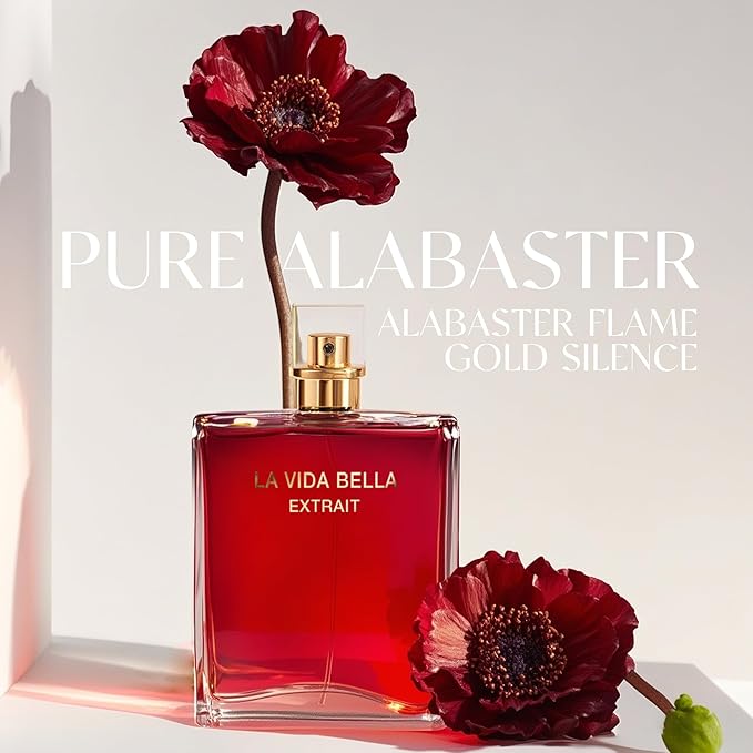 A CENTER La Vida Bella Extrail&La Vida Bella Rose Perfume Set for Women - Floral Fragrance Gift Set with Coconut,Vanilla,Patchouli,Floral & Sweet | 3.4 Fl Oz Each Women Perfume Set