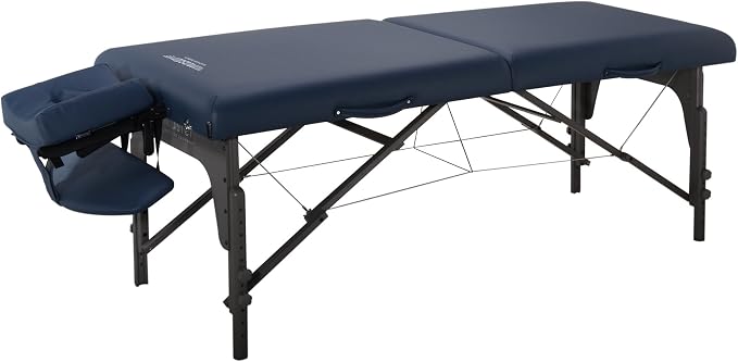 Master Massage 31" Montclair Pro Portable Massage Table Package, Memory Foam Cushioning, Reiki Panels, Shiatsu Cable Release- Tattoo Table, Spa Bed, Facial Bed
