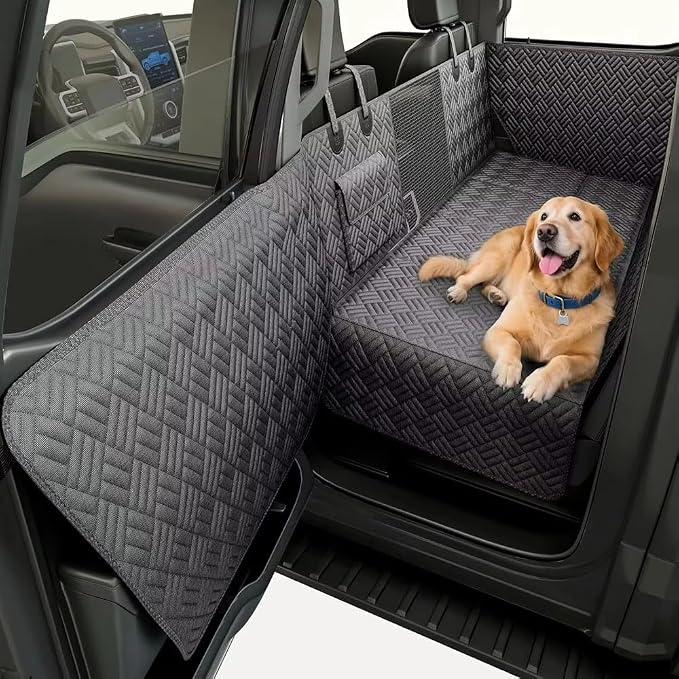 Dog Car Seat Cover Rear Hammock for Smart Fortwo