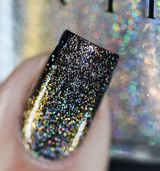 ILNP Sunday Brunch - Orange to Gold Color Kissed Ultra Holo Nail Polish
