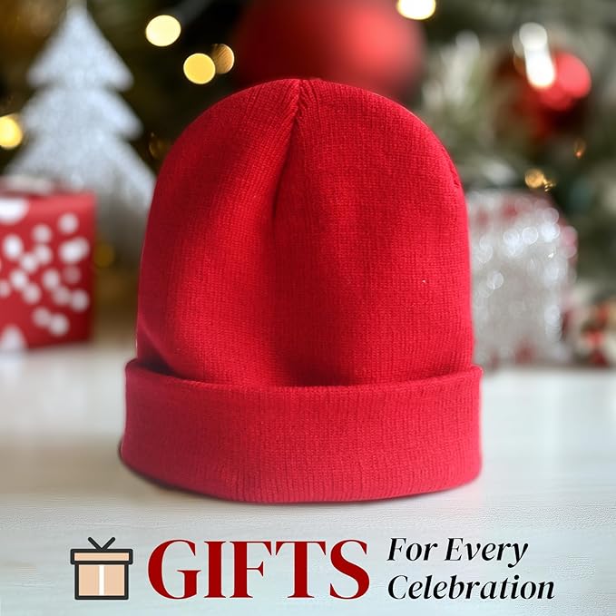 PFFY Unisex Beanie Hats for Men Women Knit Winter Beanies