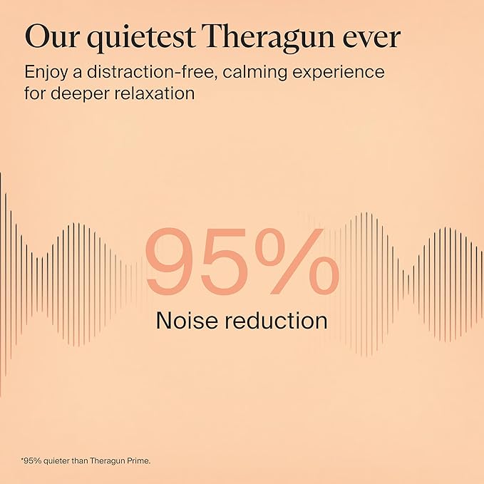 TheraGun Sense (1st Generation) by Therabody - Deep Tissue Massage Gun with Preloaded Routines for Stress Relief, Pain Relief & Muscle Soreness in Neck, Back, Leg, Knee, and Shoulder (Black)