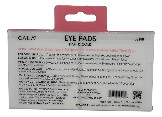 HOT & COLD EYE PADS (FLAMINGO)