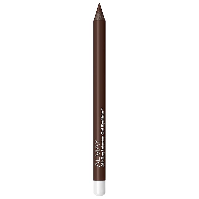 Almay All-Day Eyeliner Pencil, Hypoallergenic, Cruelty-Free, Oil-Free, Fragrance-Free, Ophthalmologist Tested, Long Wearing and Water Resistant (Packaging May Vary), 140 Deep Chestnut, 0.01 oz