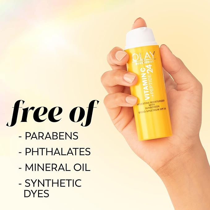 Olay Super Cream with Sunscreen SPF 30,Trial Size,Lightweight Face Moisturizer with Sun Protection,5-in-1 Skin Care Benefits - Hydrating,Brightening,Firming - Niacinamide,Vitamin C,15 mL,(Pack of 2)
