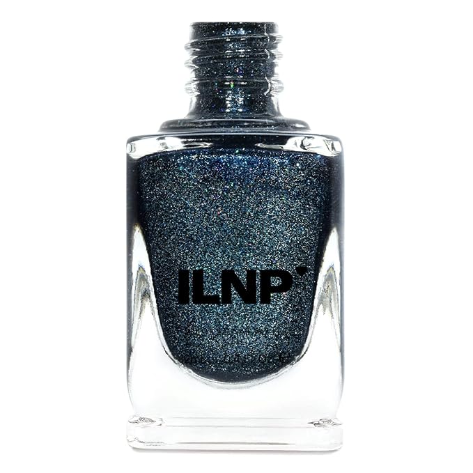 ILNP By Nightfall - Asphalt Blue Ultra Metallic Nail Polish