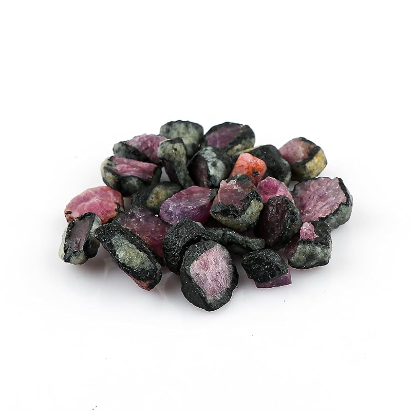 50 carats Raw Ruby Zoisite Rough Slice Gemstone, Natural Crystals, Healing Stones, Wholesale Bulk Lot, Jewelry Making Supply, Stone, DIY Stones