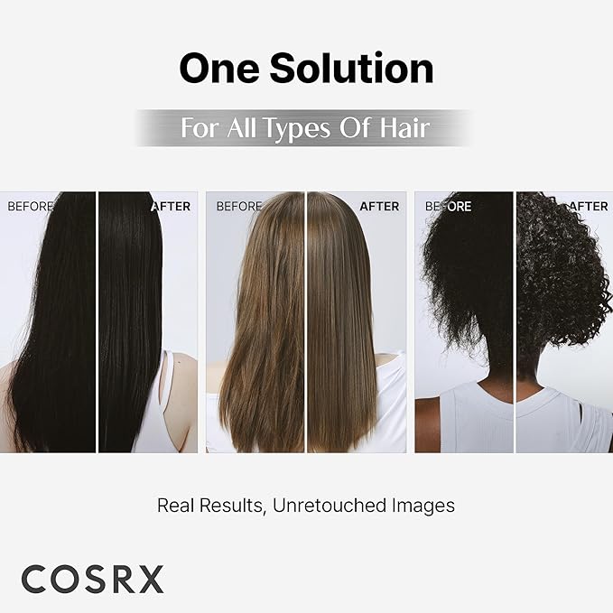 COSRX PEPTIDE 132 Hair Bonding Shampoo - Daily Scalp Treatment for Dandruff, Repairs & Strengthens All Dry and Damaged Hair Types - 6.76 fl oz