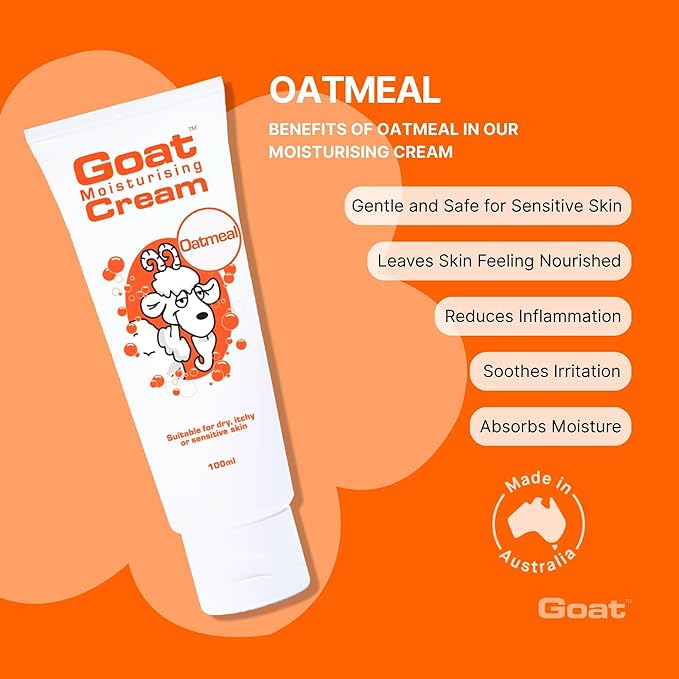 Goat Milk Cream with Oatmeal 100ml