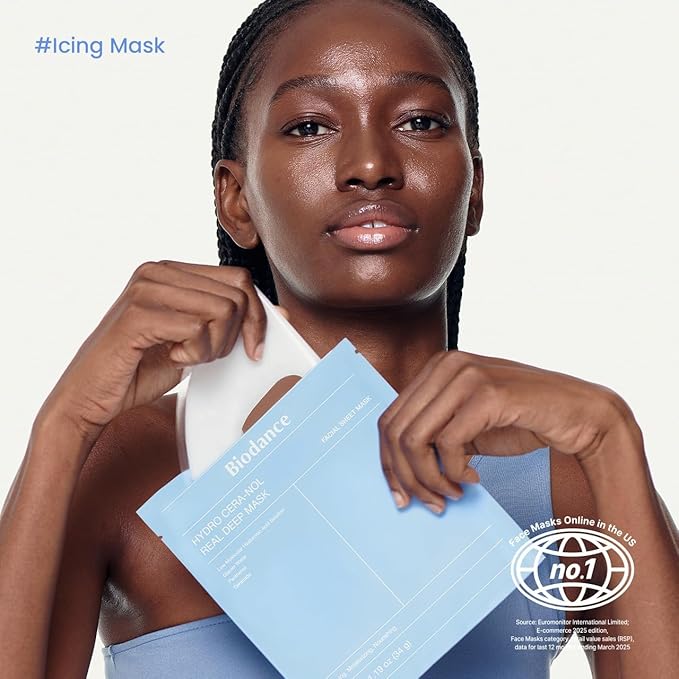 BIODANCE Total Solution Trio: Bio Collagen & Ceramide Panthenol & Sea Kelp Real Deep Mask Set, Firming, Hydrating, Claming Kit, Korean Skin Care, Valentines Day Gifts for Her, Skin Care Set