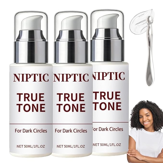 True Tone Eye Cream, Dark Circle, Eye Repair Cream for Dark Circles, Reducing Dark Circle and Puffiness, Repair the Eye Skin, Reduce Wrinkles (3PCS, 1)