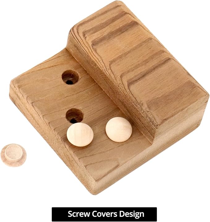 QWORK Aromatherapy Bowl Oil Cup Holder - Essential Oil Diffuser for Saunas, 500 ML Capacity - includes Swinging Arm and Wood Block