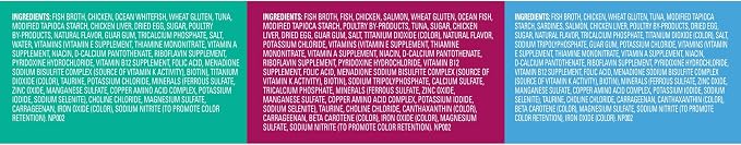 Meow Mix Seafood Favorites, Wet Food Variety Pack, 12 Cups