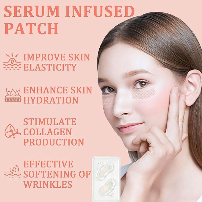 Eye Patches – Under Eye Smile Line Patches (2BOX(6 Pairs))