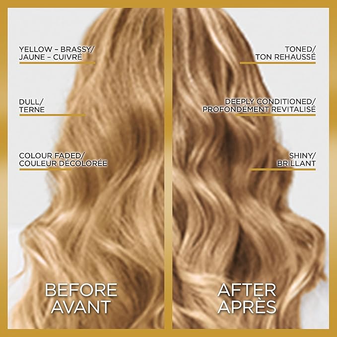 L'Oreal Paris Le Color Step Hair Toning Gloss,Cool Blonde,4 Ounce,(Pack of 12)