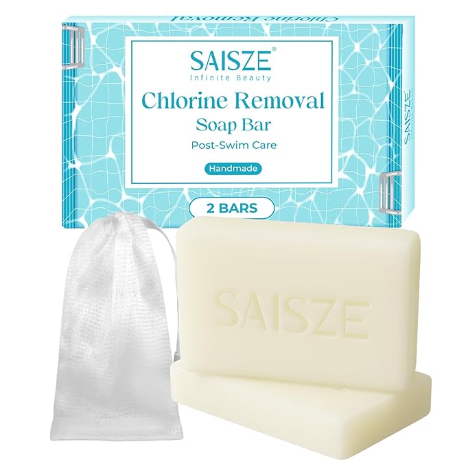 Chlorine Removal Swimmers Soap, Vitamin C Body Wash Neutralizes and Washes Away Chlorine After Swimming for Swimmers and Athletes, 4 Ounce (Pack of 2