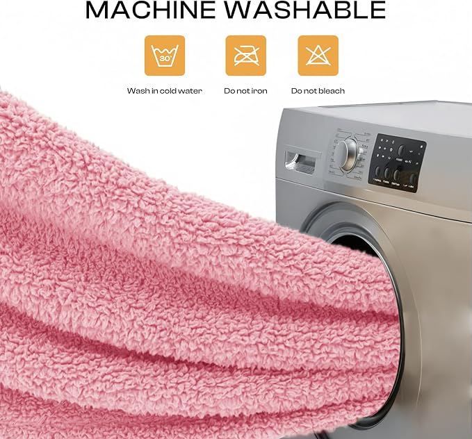 Luciphia 3 Pack Soft Sherpa Fleece Blankets for Dogs Cats Puppies,23"x16" | Fluffy Throw Blanket Washeble for Crate Bed Couch Indoor. Cozy Pet Blanket, Puppy Essentials Dog gift,Blue/Pink/Grey,Small