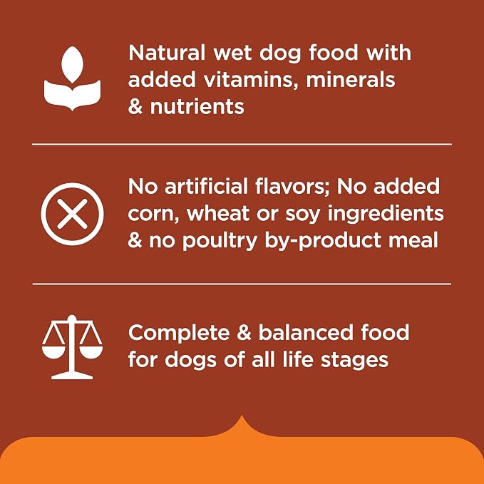 Nutrish Savory Favorites Wet Dog Food Variety Pack, 8 oz Tubs (Rachael Ray) | Pack of 6, Includes 3 Delicious Flavors of Chicken Paw Pie, Hearty Beef Stew & Savory Lamb Stew, No Artificial Flavors