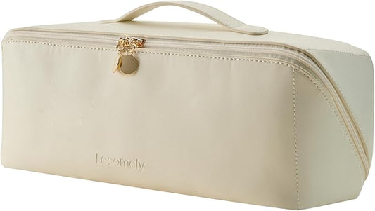 AirEdge A3 Hair Styler Bag Luxurious Leather Build Travel-Ready Design Fits All Accessories of Multi-Styler Brushes, nozzles, Curls Universal Fit