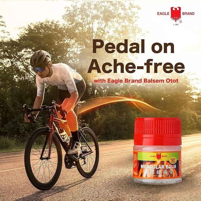 Case Set - Dozen Muscular Balm Eagle Essentail Oil - 12 Hu Dau Xoa Bop Balm Muscular Hieu Con O - 20g per Jar with 12 Jars per Order