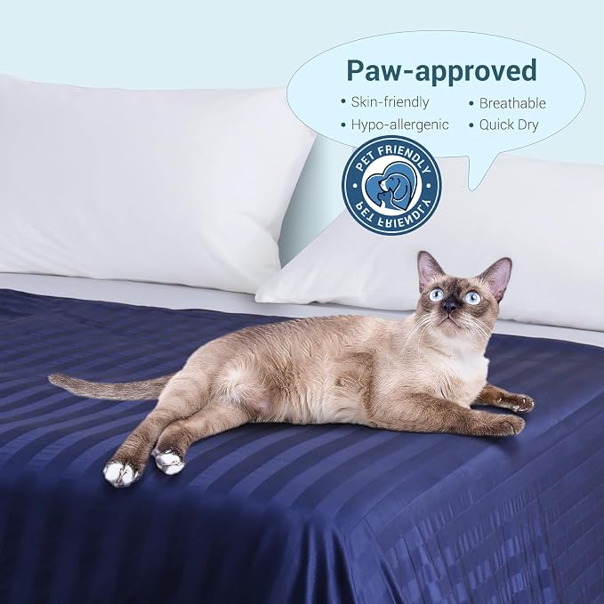 Elegear Cooling Blanket for Hot Sleepers, One-Way Moisture Flow, Throw | Arc-Chill® 3.0 Q-Max>0.5 Cooling Fabric with One-way Moisture Flow Helps Keep Skin Cool & Dry & Breathable, No Sticky Feeling
