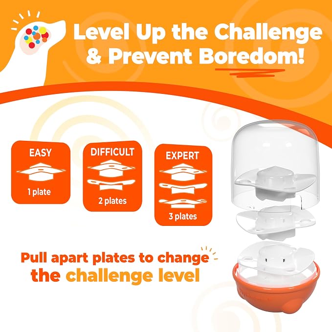 Nylabone Boop-N-Bobble Interactive Puzzle & Dog Treat Toy