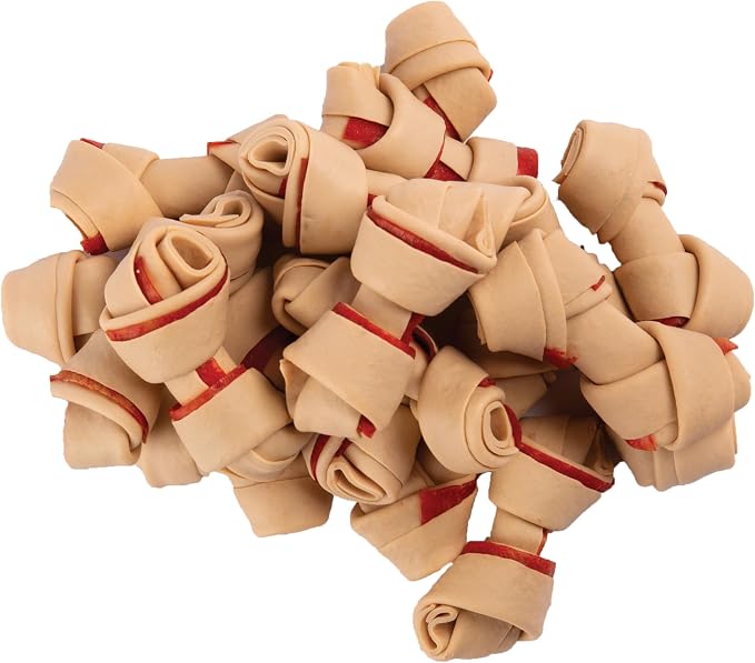 DreamBone Mini Bone Rawhide-Free Dog Treats With Real Protein, 36 Count | Daily Chew, Digests Safely and Completely, Made With Real Chicken and Veggies, For Adult Dogs