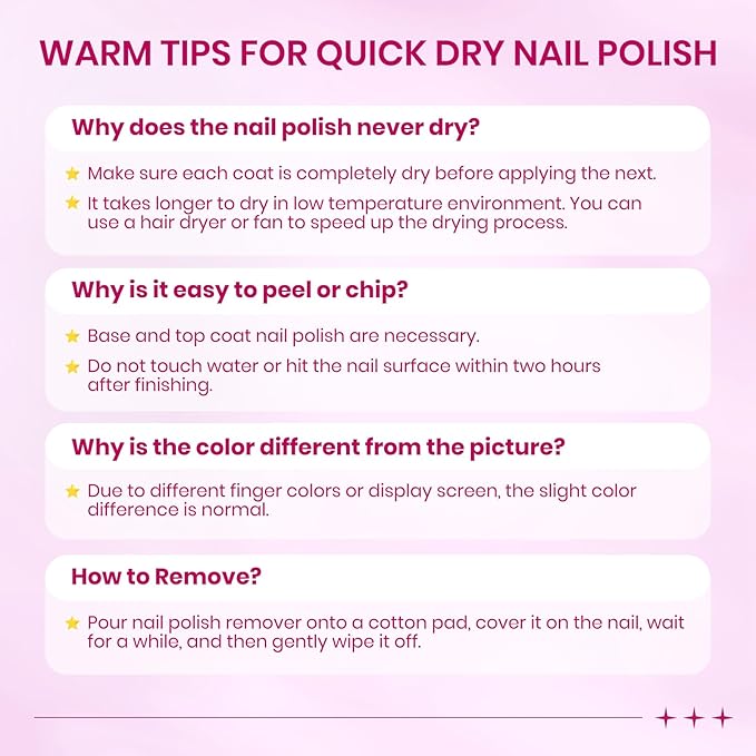 Pastel Nail Polish Set Non Gel, Quick Dry Macaron Nail Polish Spring Summer Candy Sweet Easter Color Air Fast Drying Fingernail Lacquer Manicure DIY Salon