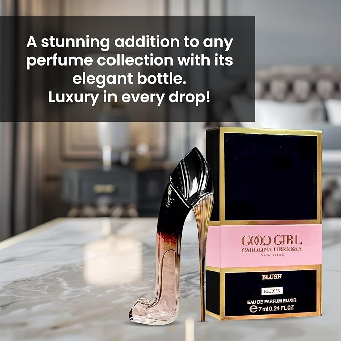 Good Girl Blush Elixir by Carolina Herrera Perfume for Women Mini Travel EDP Splash 0.24 oz