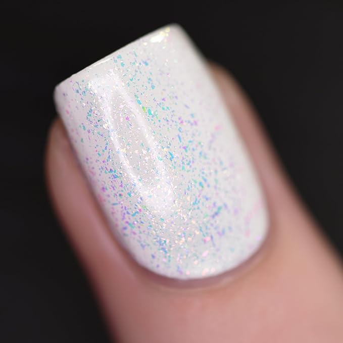 ILNP Limitless - Vivid Pink, Bright Green Iridescent Topper Nail Polish