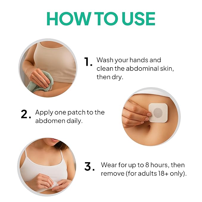 TonePatch - The Official - Easy Daily Application, Patches, Firming & Moisturizing for All Skin Types, Comfortable & Discreet Support