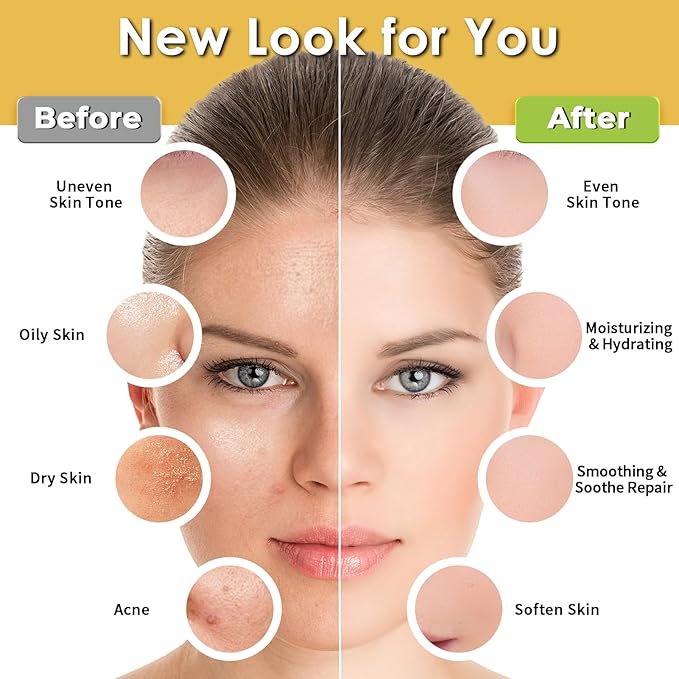 Powder Jelly Mask for Facials Professional, Peel Off Facial Mask for Hydrating & Moisturizing, Hydrojelly Mask for Women Men Skin Care, Home DIY Spa Use for All Skin with 24K Gold