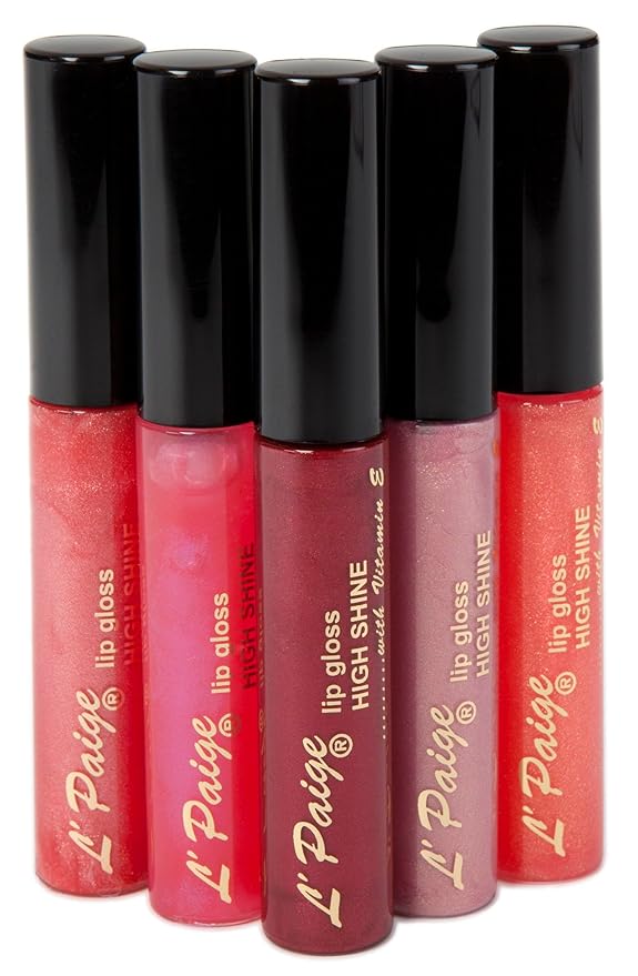 L'Paige LG03 - COLORLESS PINK Lip Gloss | Clear Gloss, Non-Sticky, Vanilla Infused, Moisturizing Shine
