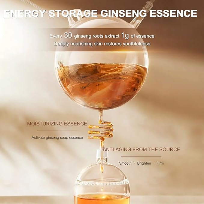 Ginseng Anti-Aging Skin Care Set,12PCS Face Care Kit with Cleanser, Toner,Serum,Freeze-Dried Powder, Eye Cream,Face Cream & BB Cream | Deep Hydration,Firming & Brightening Skincare Gift Set for Women