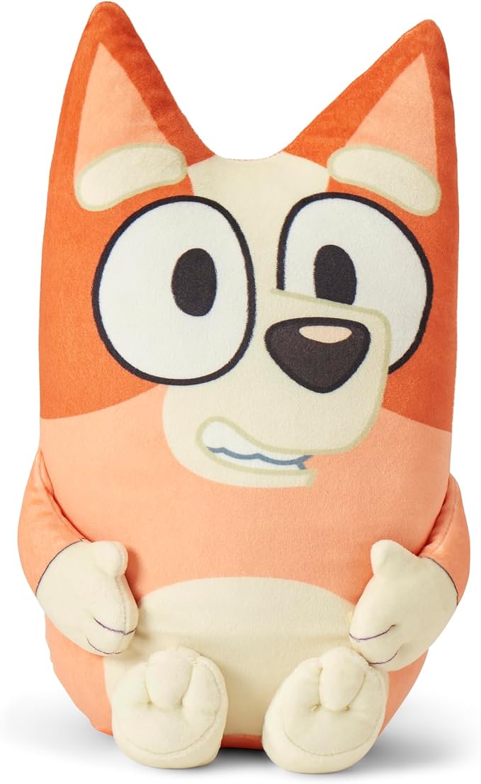 Northwest Bluey Sweet Sticker Fun Hugger Pillow & Silk Touch Throw Blanket Set, Stuffed Animal, 50x60 inch Blanket and 11 inch Plushie