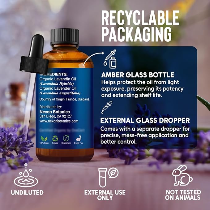 Organic Frankincense Essential Oil 30 ml - Pure, Natural Oils for Aromatherapy, Diffusers, DIY, Candle and Soap Making Scent - Nexon Botanics