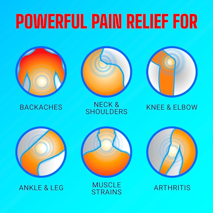 Icy Hot Original Pain Relief Revive & Recovery No-Mess Roll-On Applicator, Fast-Acting Pain Relief With 8% Menthol for Backaches, Joints, Muscle Strains and Arthritis, Revitalizing Tropical Rush, 2 oz