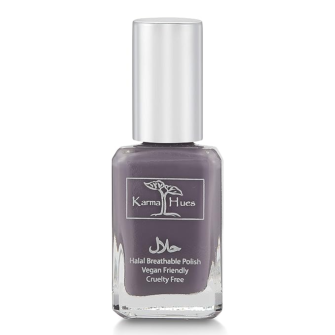 Karma Naturals Certified Halal Nail Polish - Breathable & Water Permeable, Wudu Friendly (Shakira)