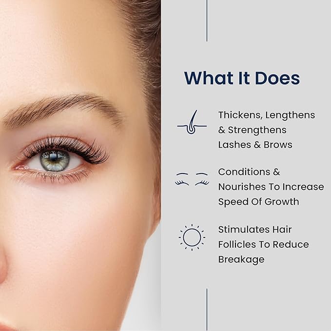 Agelyss Lash & Brow Enhancer - Longer, Stronger & Thicker Lash and Brows - 1 Bottle