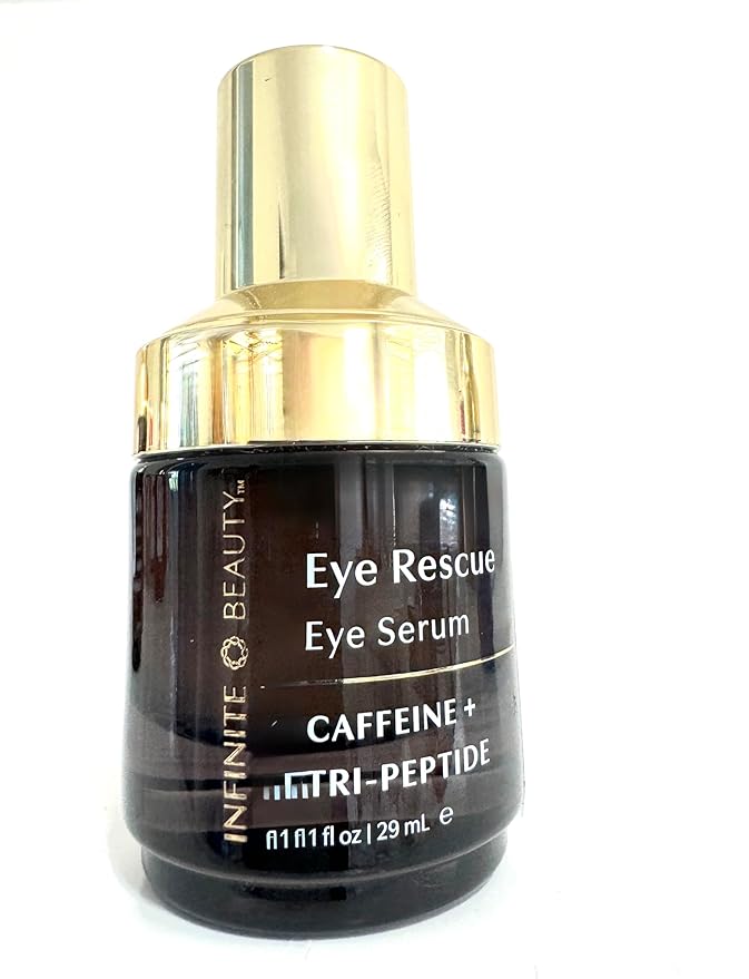 InfiniteBeauty Eye Rescue Caffeine Serum, 1 FlOz. NO BOX