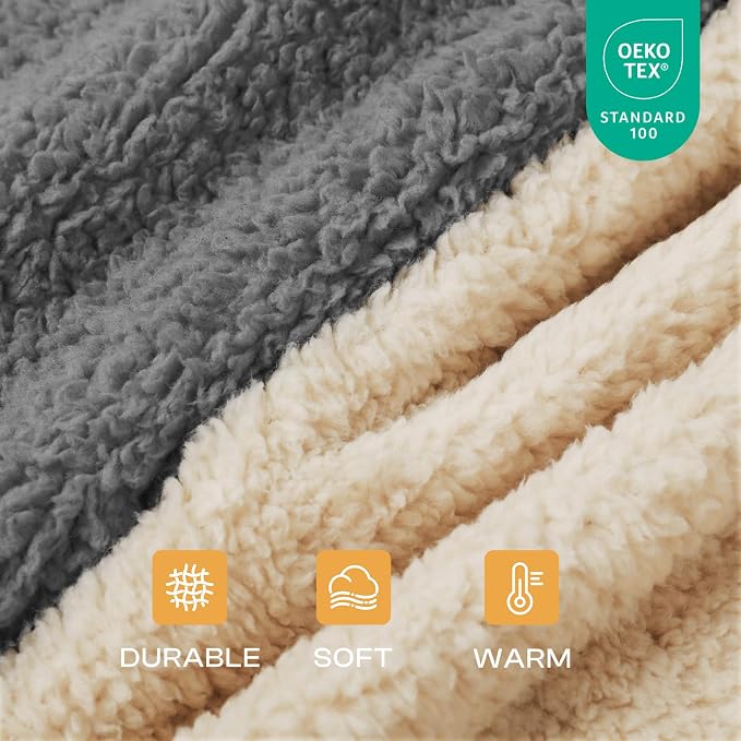 Luciphia Ultra Soft Sherpa Fleece Dog Puppy Cat Blanket for Small Pets | Calming Plush Throw for Crate, Couch, Car, Bed. Machine Washable. Puppy Essential, Cat Stuff,Beige,30"x20"