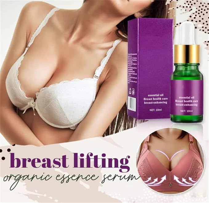 Generic Bust Firming Natural Essence Oil, Natural Breast Enhancement Oil, Breast Enhancement Cream Fast Growth, Natural Curves Breast Enhancement, Plumping Enlargement Nourishing Massage Oil (3Pcs)
