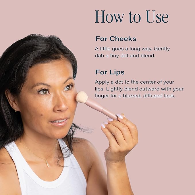SKINN Treatment Liquid Blush for Cheeks, Pink - Vibrant, Long-Lasting & Buildable Color - Skincare-Infused Make-Up for Fine Lines & Wrinkles - Hydrating & Lightweight Face Makeup Cosmetics