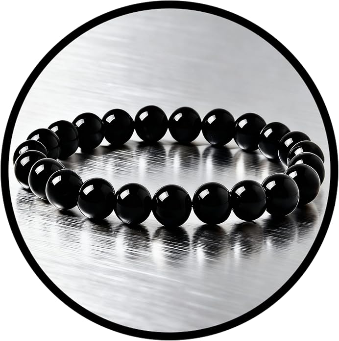 Bracelets for Women，Stretch Unisex Crystal Bead Bracelet -Chakra Healing Stone Luck Energy Bracelet, Ideal Graduation Birthday Gift