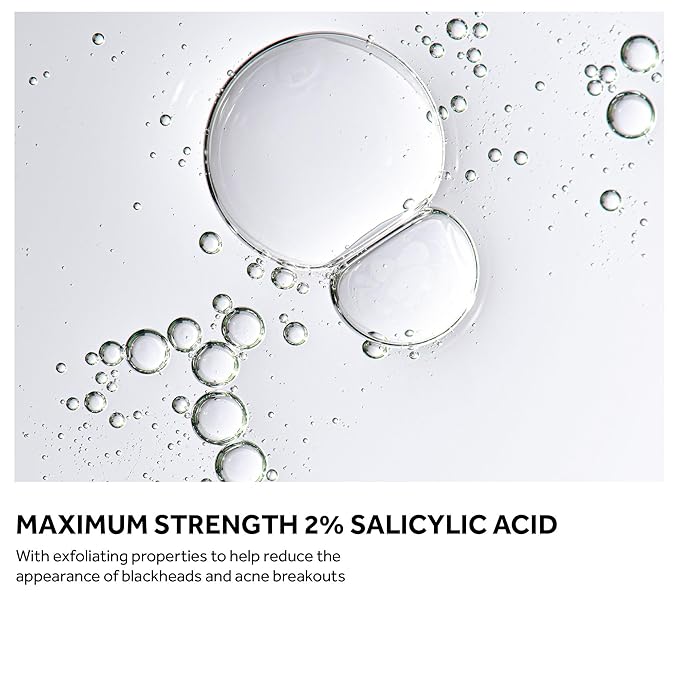 No7 Derm Solutions Salicylic Acid Facial Cleanser - Exfoliating Face Wash with 2% Salicylic Acid + 4% Niacinamide - Acne Prone Skin Care for Radiant, Blemish Free Skin (6.7 fl oz)